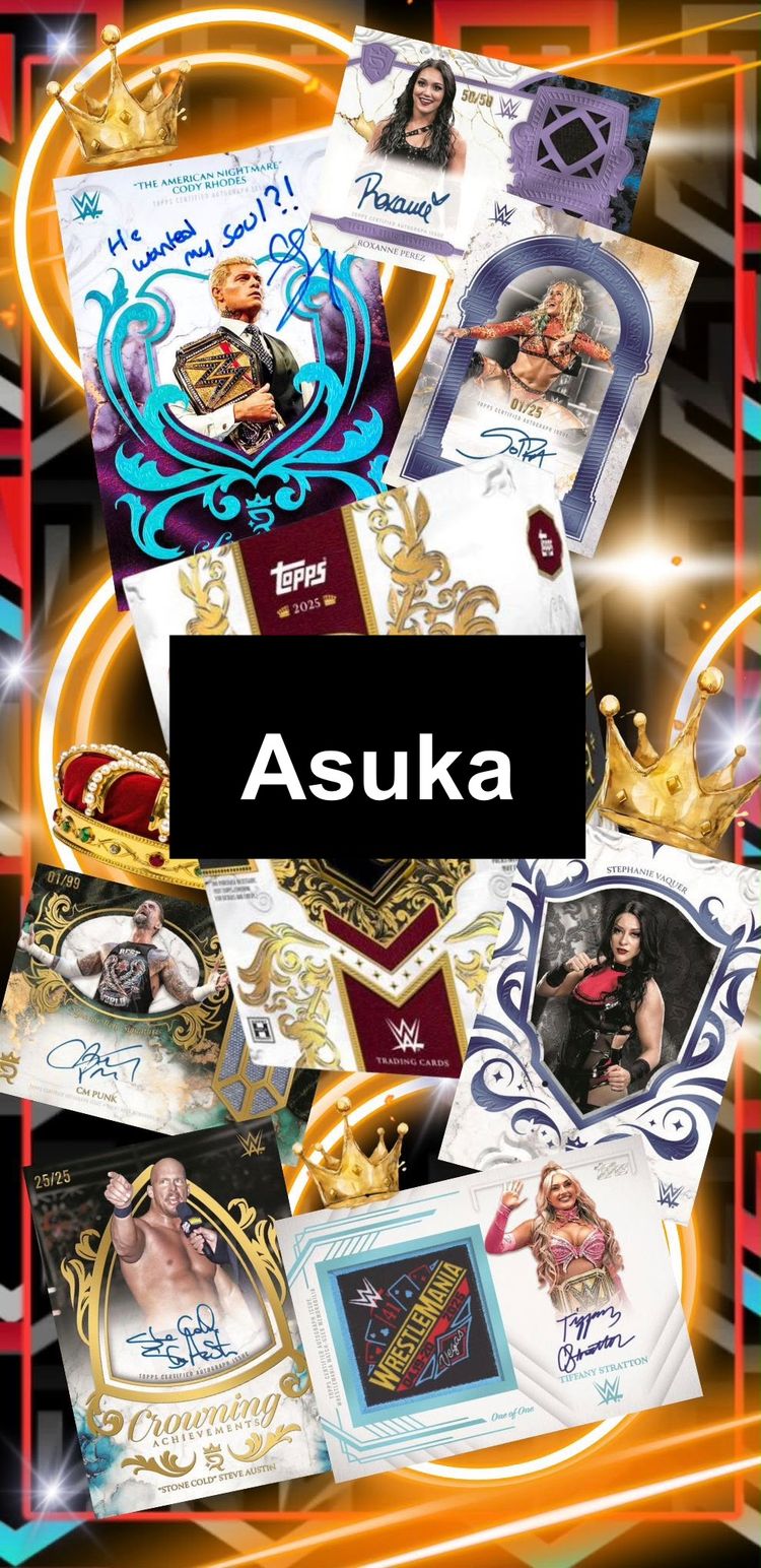Topps Asuka (AM)(BK)(DA)(Ax2)(M)(DM) product image